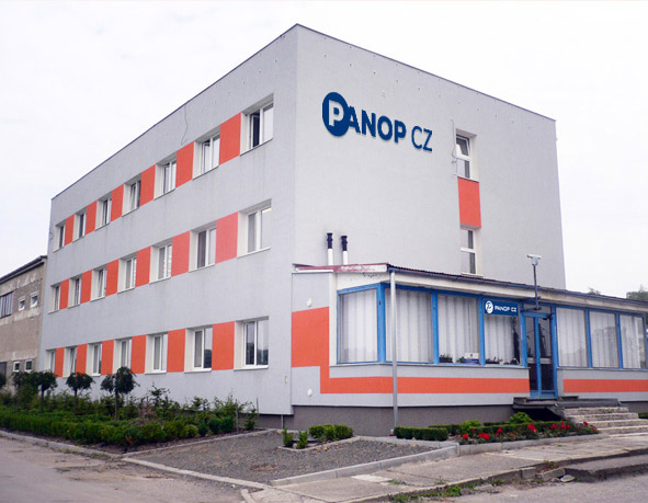 Sídlo společnosti PANOP CZ v Hulíně